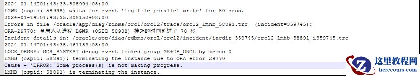 记一次rac故障原因分析（虚拟化平台）