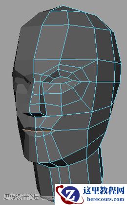 Maya建模教程：人头建模的详细教程
