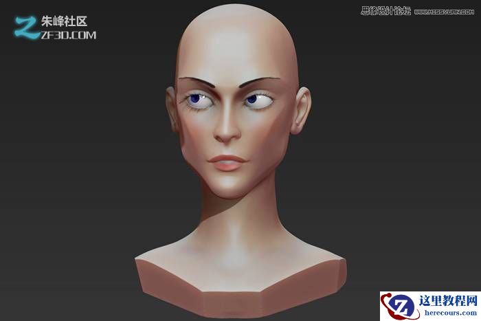 MAYA结合ZBRUSH制作美女杀手CG人物