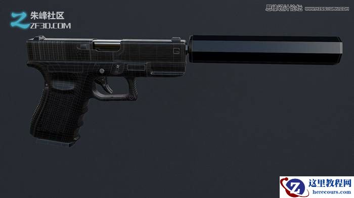 MAYA结合ZBRUSH制作美女杀手CG人物