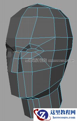Maya建模教程：人头建模的详细教程