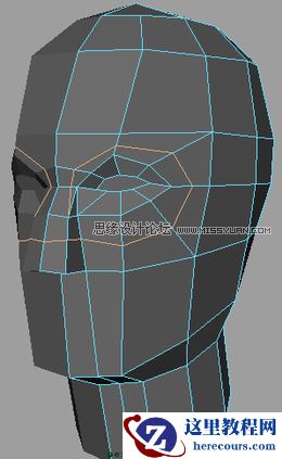 Maya建模教程：人头建模的详细教程