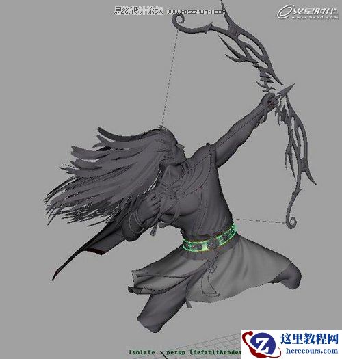 Maya Maya教程:《后羿射日》3D效果制作解析