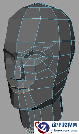 Maya建模教程：人头建模的详细教程