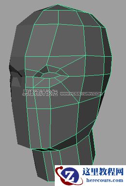 Maya建模教程：人头建模的详细教程