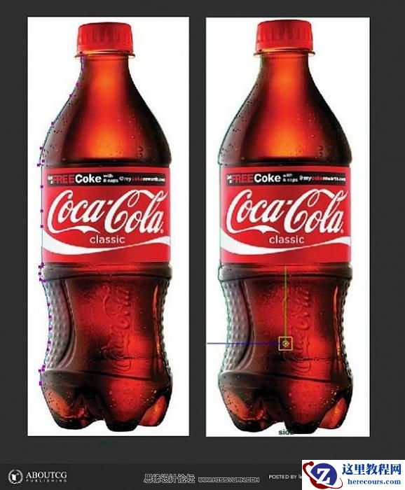 Maya建模教程：打造最逼真的可乐瓶子