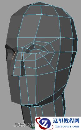 Maya建模教程：人头建模的详细教程