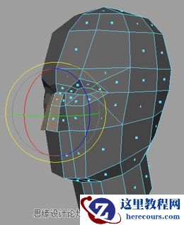 Maya建模教程：人头建模的详细教程
