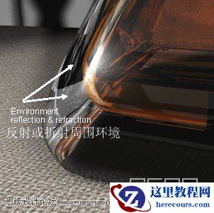 Maya教程：如何创建盛放液体的玻璃器皿材质