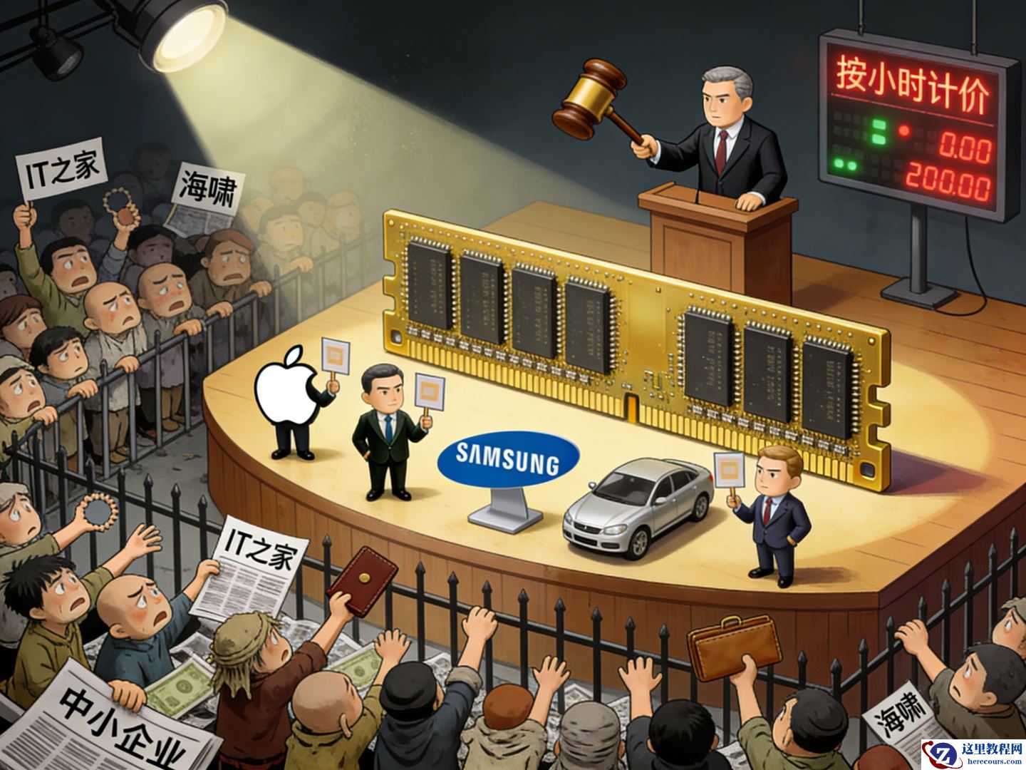 按小时报价！内存市场失控加剧，中小企业面临生存大考