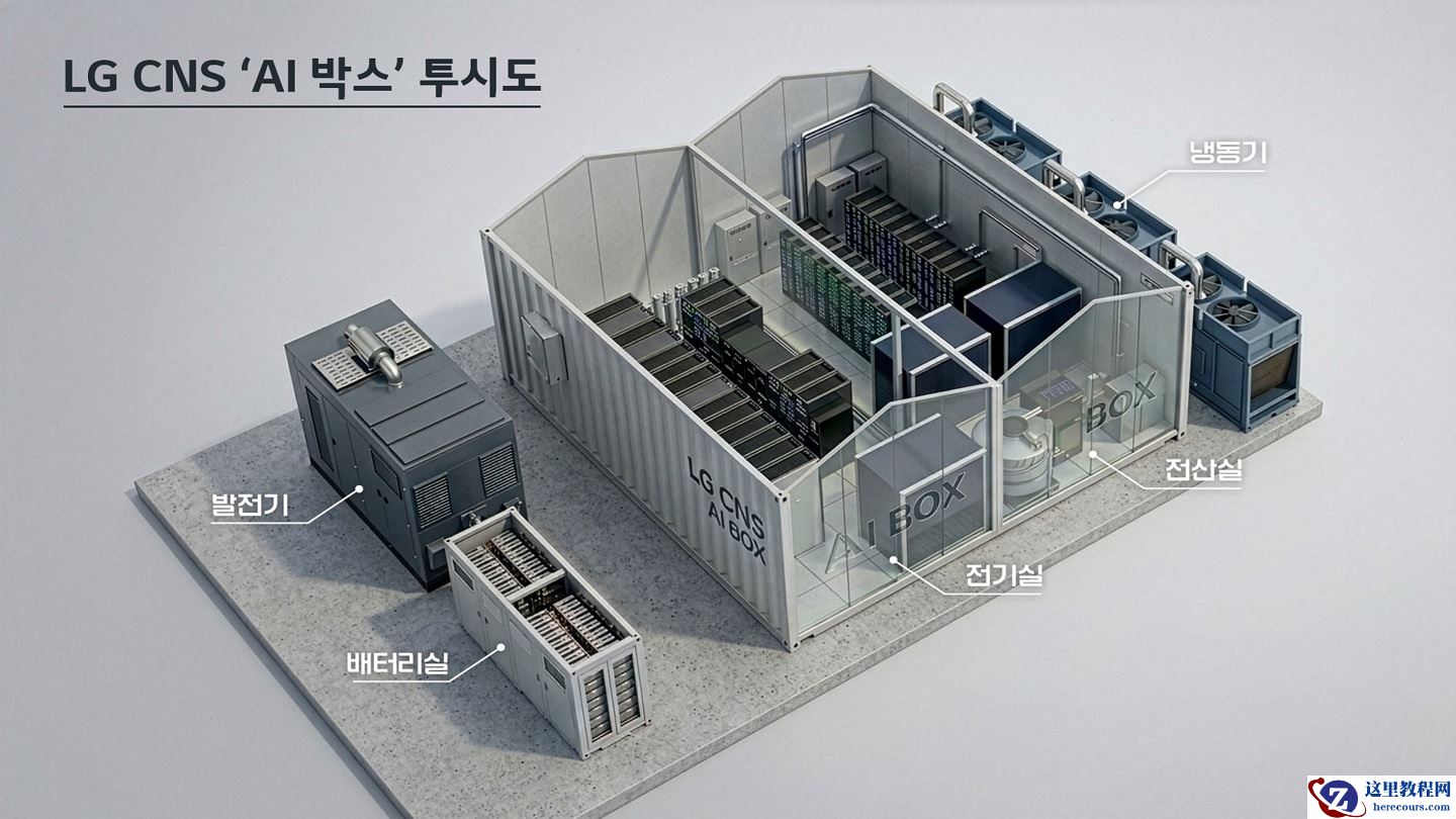 LG CNS 推出模块化数据中心 AI Box，可将部署用时从两年缩短至半年