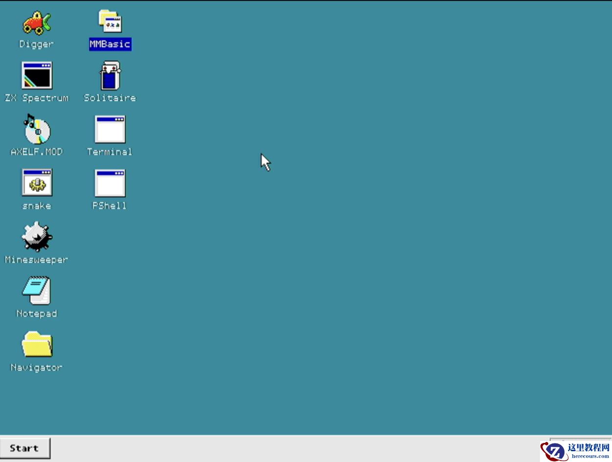 基于 FreeRTOS 的复古风桌面系统 FRANK OS 1.0 发布，界面酷似微软 Windows 95