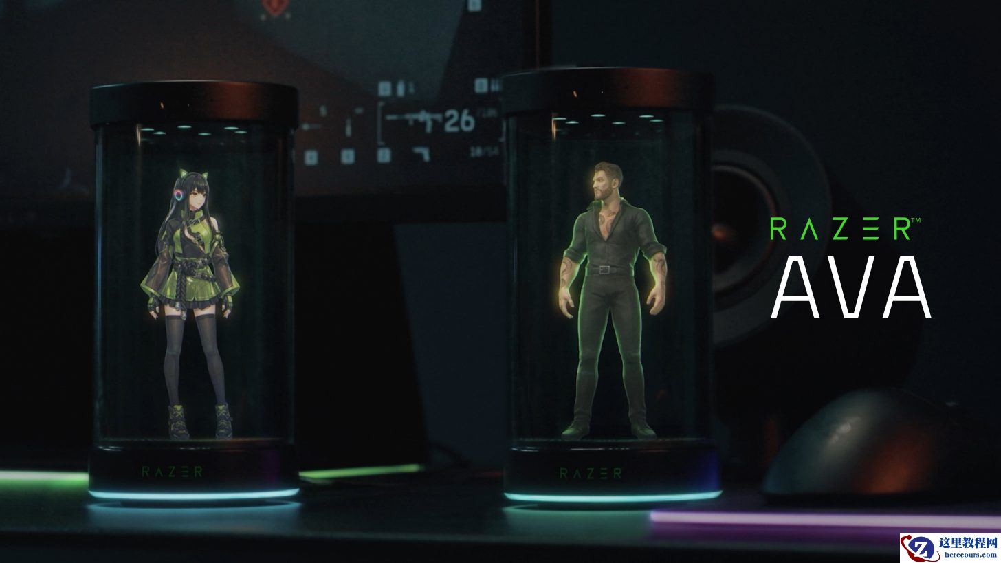 雷蛇推出 Razer AVA 全能桌面助手：整合 AI 智能体，放大用户创造力