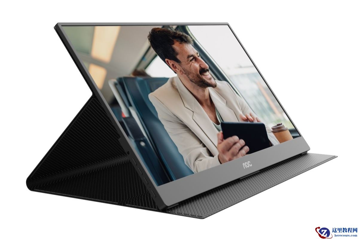 AOC 推出便携显示器 16T20E2，配备收纳保护支架