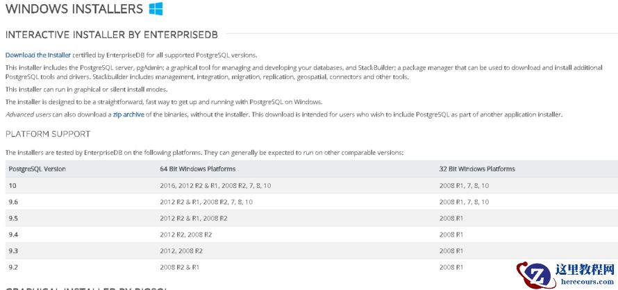 Windows下安装PostgreSQL初体验(使用Installer)
