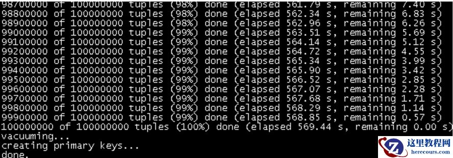 postgresql:pgbench基准性能测试