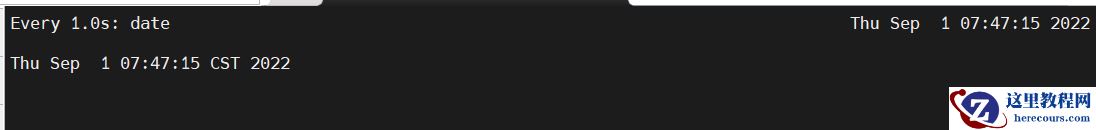 PostgreSQL的 \watch命令