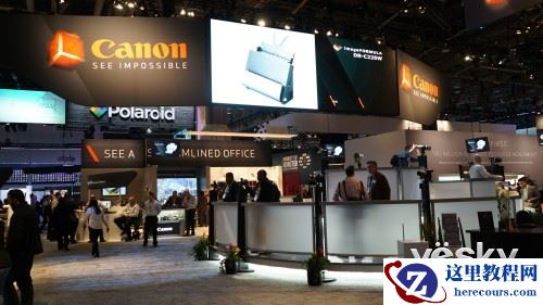 全线产品展出 CES佳能展台速览