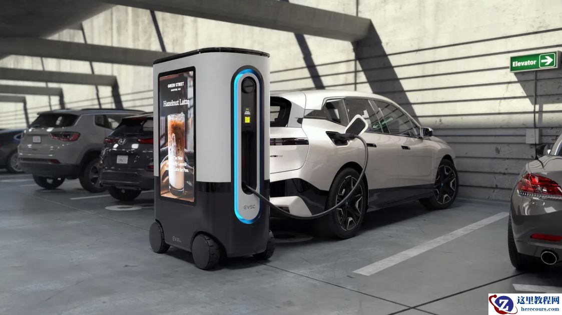 充电机器人刷新电动汽车充电新方式