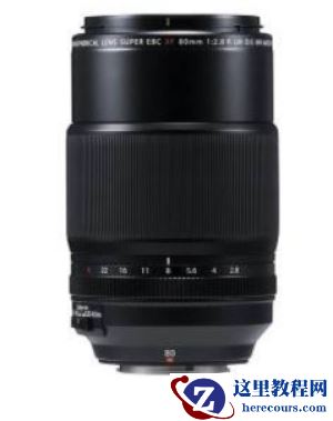 富士XF80mmF2.8 LM OIS WR Macro中长焦微距镜上市开售