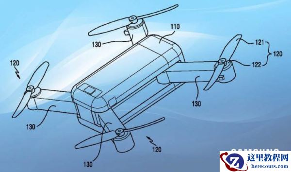 大疆将迎来新对手 三星无人机专利被曝光
