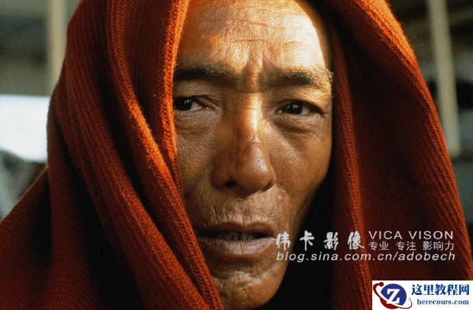 Photoshop自带HDR调色工具制作强烈质感照片效果