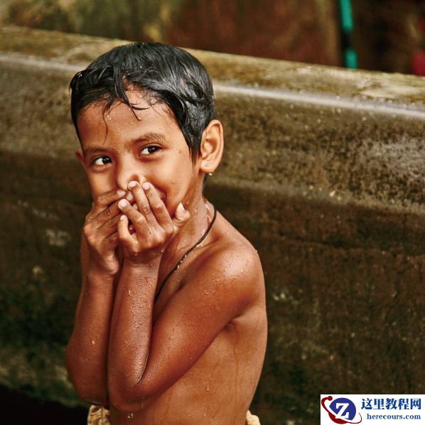 Photoshop打造转为低饱和HDR效果的人像照片处理