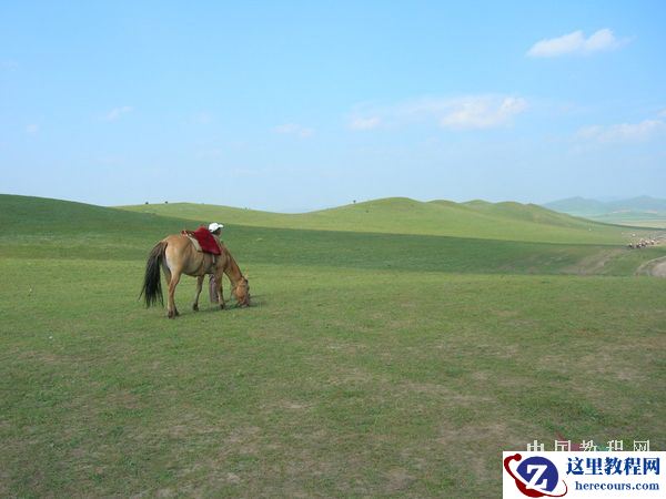 Photoshop打造高清的草原风景图片处理教程