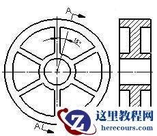 SolidWorks工程图中肋板的处理方法研究