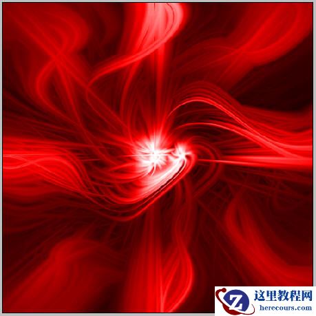 使用Photoshop镜头光晕滤镜制作彩色拉丝效果图片