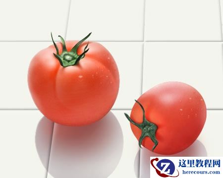 Photoshop鼠绘绘作逼真西红柿详细教程