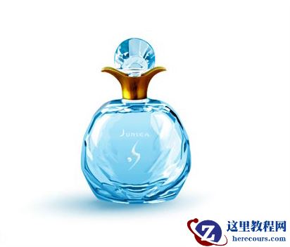 使用Photoshop鼠绘绘制精致的水晶玻璃瓶图片教程