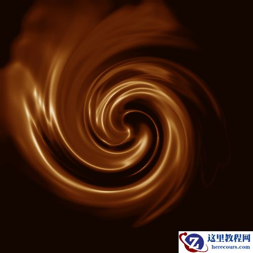 使用Photoshop滤镜打造浓情巧克力效果图片