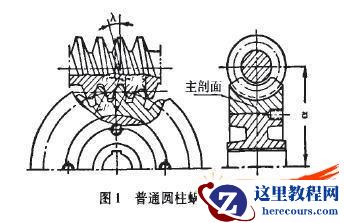 Solidworks下圆柱蜗杆传动参数化虚拟造型系统的开发研究