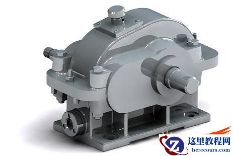 减速器的SolidWorks三维建模分析