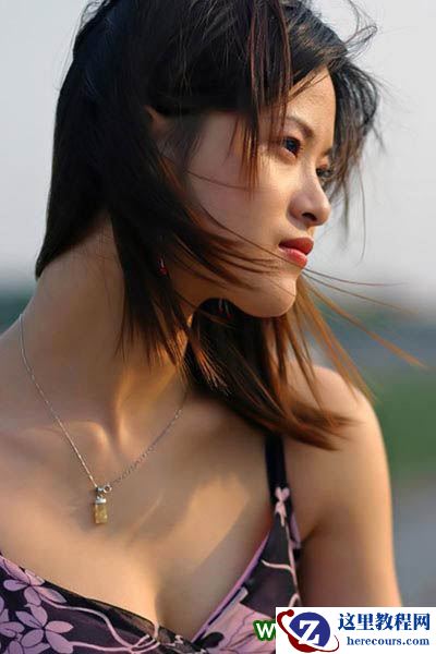 使用Photoshop通道勾图及头发细节的处理/头发抠图