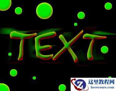 使用Photoshop制作怪物史瑞克卡通文字效果