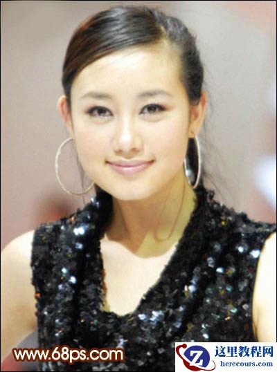 Photoshop使用轮廓修复的方式把模糊人物照片变清晰