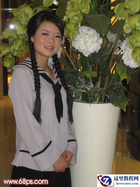 Photoshop把偏暗的人物照片色彩处理的更加鲜明详细教程