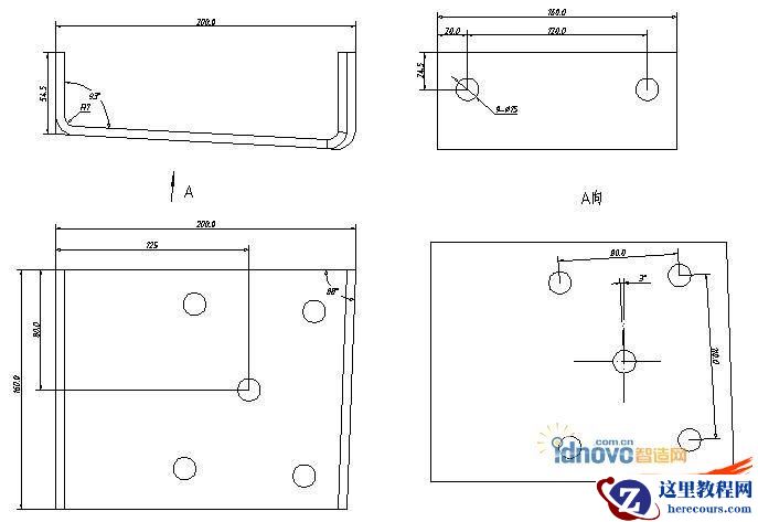 弯曲件展开中的Solidworks钣金功能应用