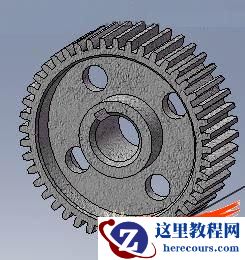 圆锥圆柱双级减速箱SolidWorks设计