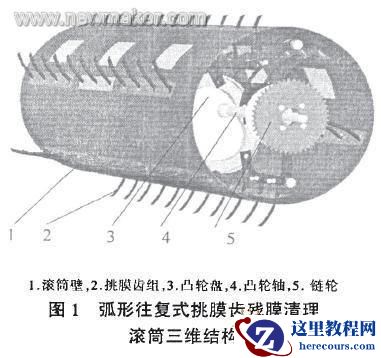 基于Solidworks的残膜捡拾滚筒3D设计及运动仿真
