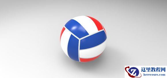 SolidWorks排球画法 排球三维建模基础教程