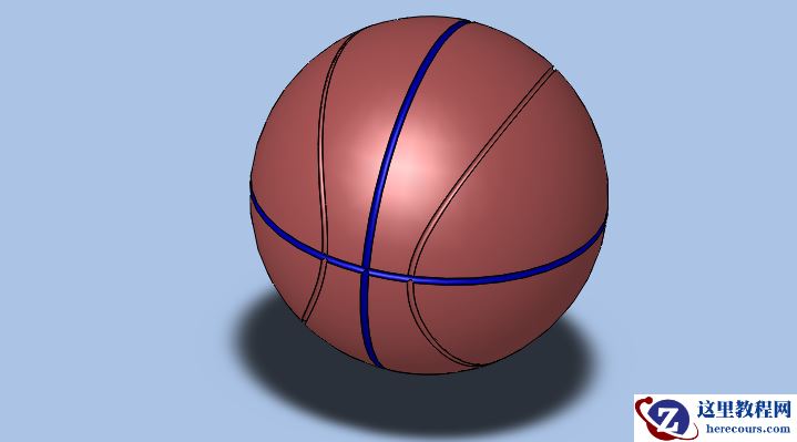 Solidworks如何绘制篮球的详细基础教程