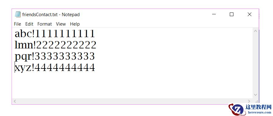 Java 用CRUD操作处理文件