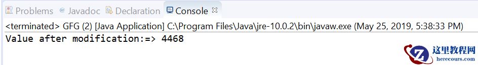 Java OptionalInt ifPresent(IntConsumer)方法及示例