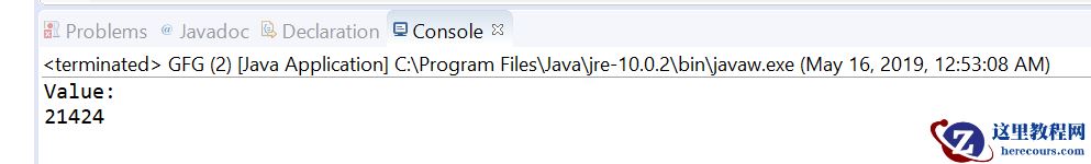Java OptionalInt stream()方法及示例