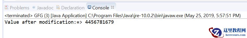 Java OptionalLong ifPresent(LongConsumer)方法及示例