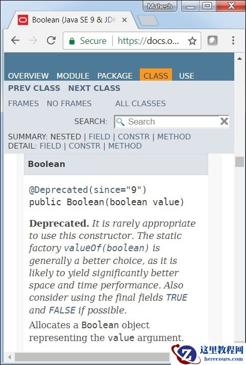 Java9 强化的@Deprecated注解