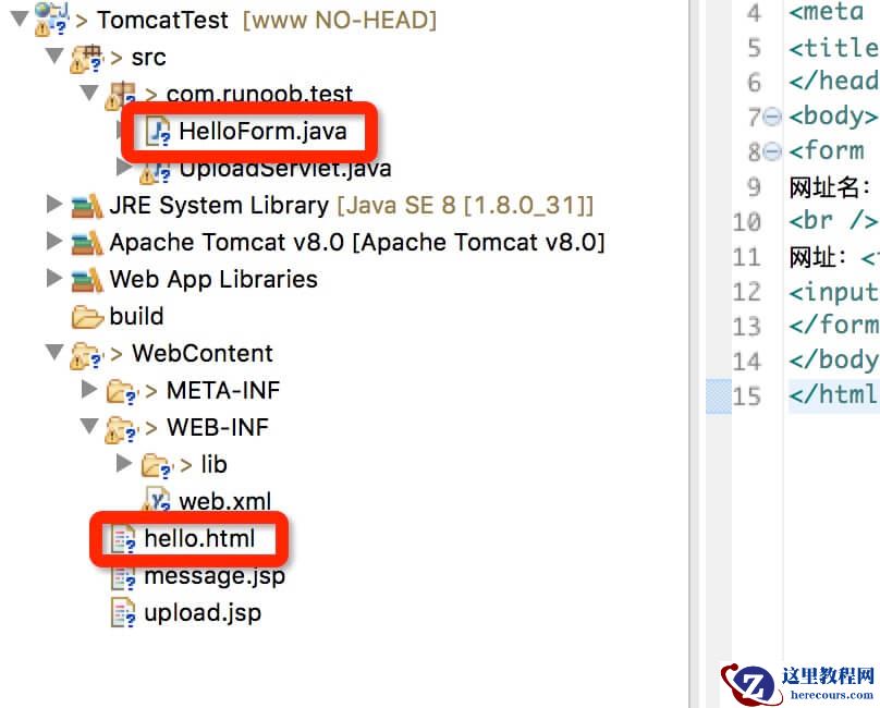 Servlet 表单数据